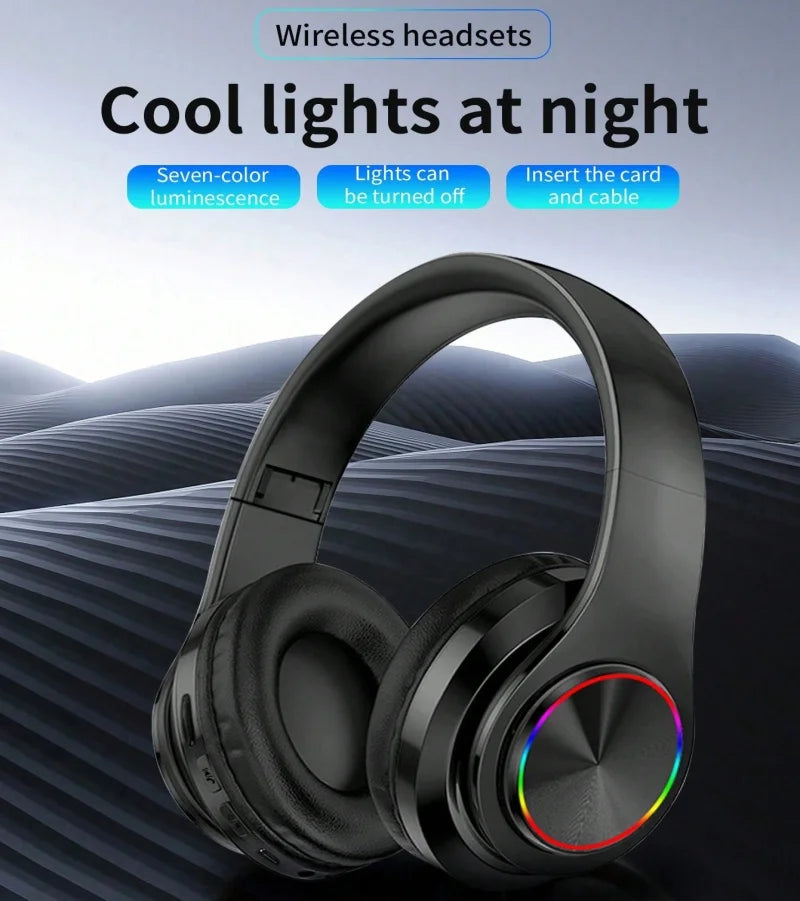 Cuffie Bluetooth Wireless Con Cancellazione Del Rumore E Microfono Integrato Per Giochi Sportivi B39