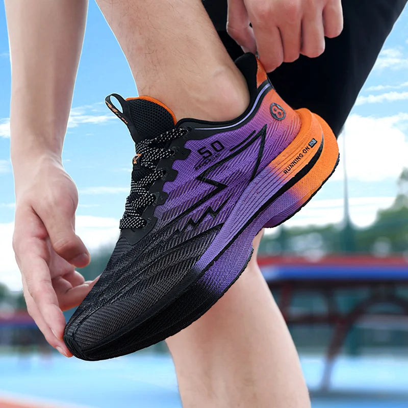 Sneakers Casual Di Lusso Da Uomo Traspiranti Scarpe Da Corsa Mocassini Alla Moda Comode Per Gara Con Aumento Di Altezza