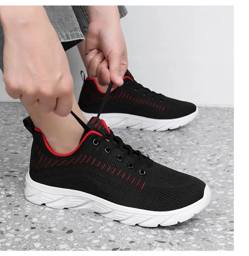 Sneakers Uomo Primavera Autunno Scarpe Da Passeggio Traspiranti Per Esterni Suola Morbida Grandi Dimensioni