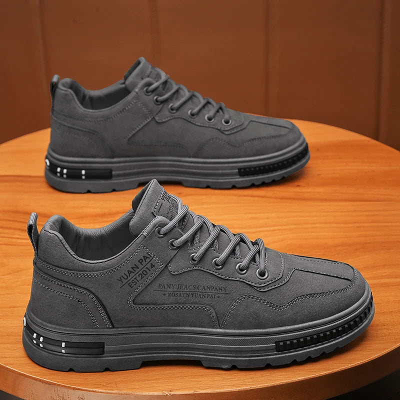Scarpe Da Uomo Moderne 2025 Scarpe Sportive Casual Comode E Versatili In Pelle Artificiale Con Suola PVC