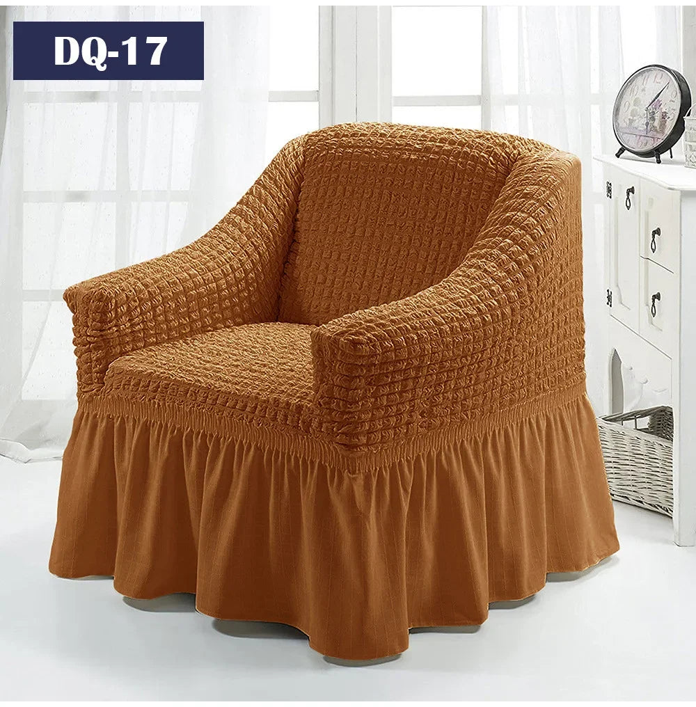 Fodere Per Divani Elastiche Universali Da 90-360 Cm Antiscivolo Copridivano Completo Per 1 2 3 4 Posti In Tessuto Estivo