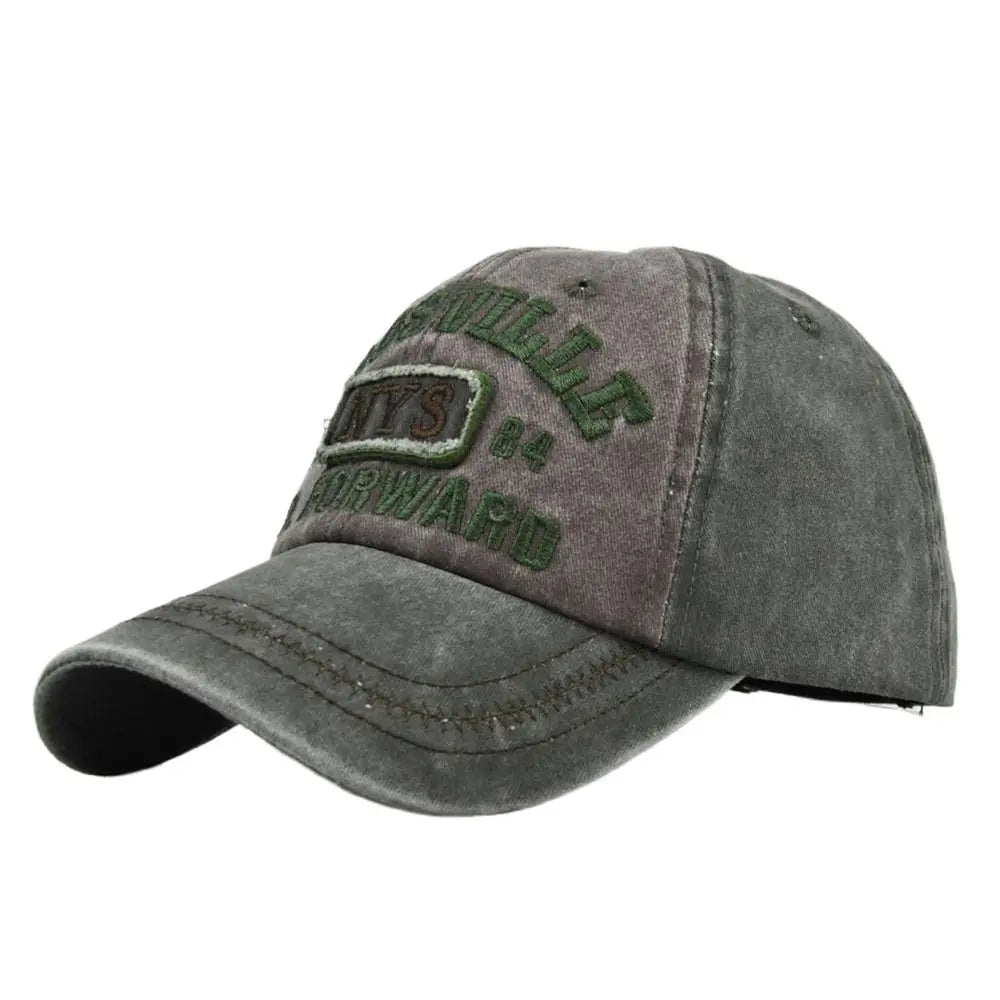 Cappelli Da Baseball Regolabili Con Ricamo Di Lettere Hip Hop In Denim Estivi Da Sport All Aperto Unisex