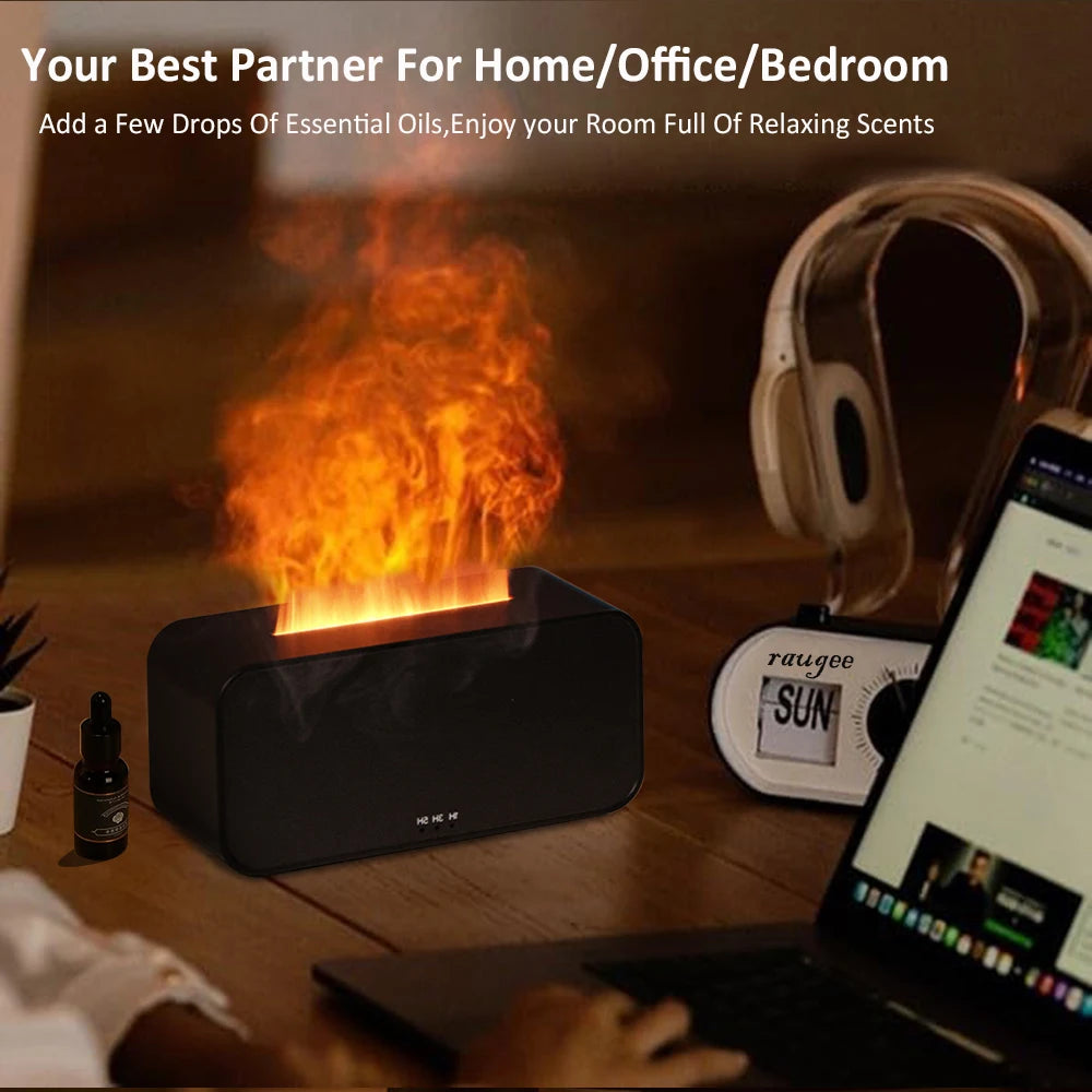 Umidificatore Aroma Diffusore Oli Essenziali Mini Domestico Aromaterapia Luce Notturna Per Camera