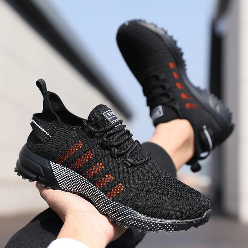Scarpe Da Ginnastica Casual Uomo In Mesh Leggero Traspiranti Con Suola Morbida Slip On Mocassini Scarpe Da Allenamento