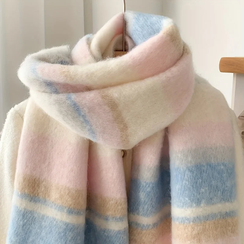 Sciarpe Da Coppia Morbide E Spesse Per Inverno Calde Antivento Grandi Scialli Eleganti Per Donne