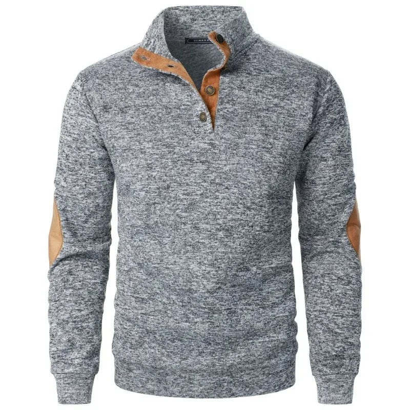 Felpa Da Uomo A Maniche Longe Per Giochi Di Animali All Aperto Caldo Maglione Giacca Casual Con Bottoni Streetwear