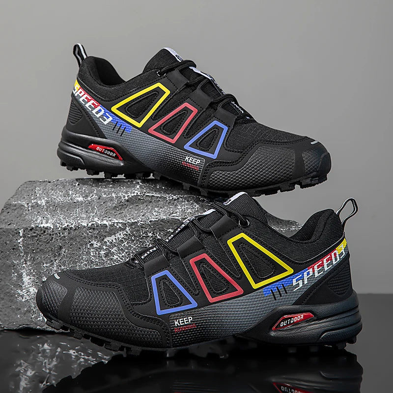 Scarpe Da Trekking Uomo Traspiranti In Rete Antiscivolo Per Terreni Misti All Aperto Resistente All Usura Esterni