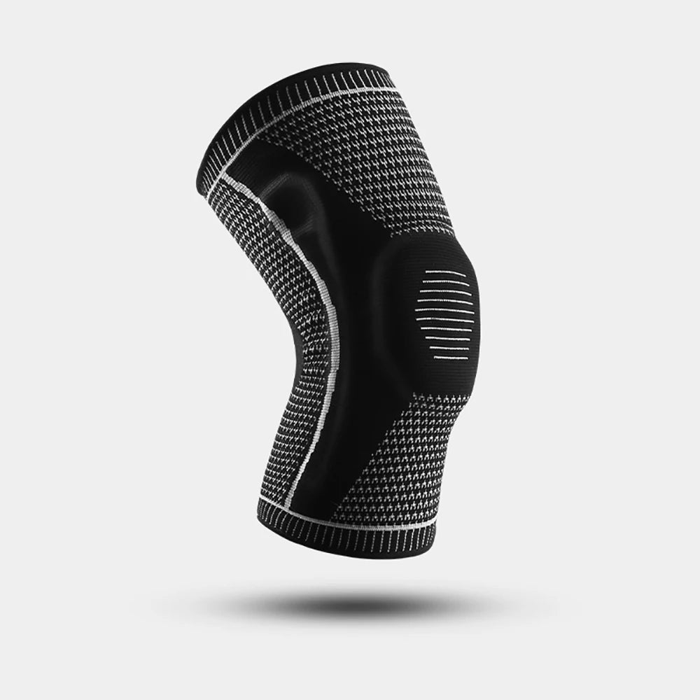 Mezza Ginocchiera Cinghia Patella Supporto Mediale Protezione Menisco In Silicone Sport Universale Per Basket E Corsa