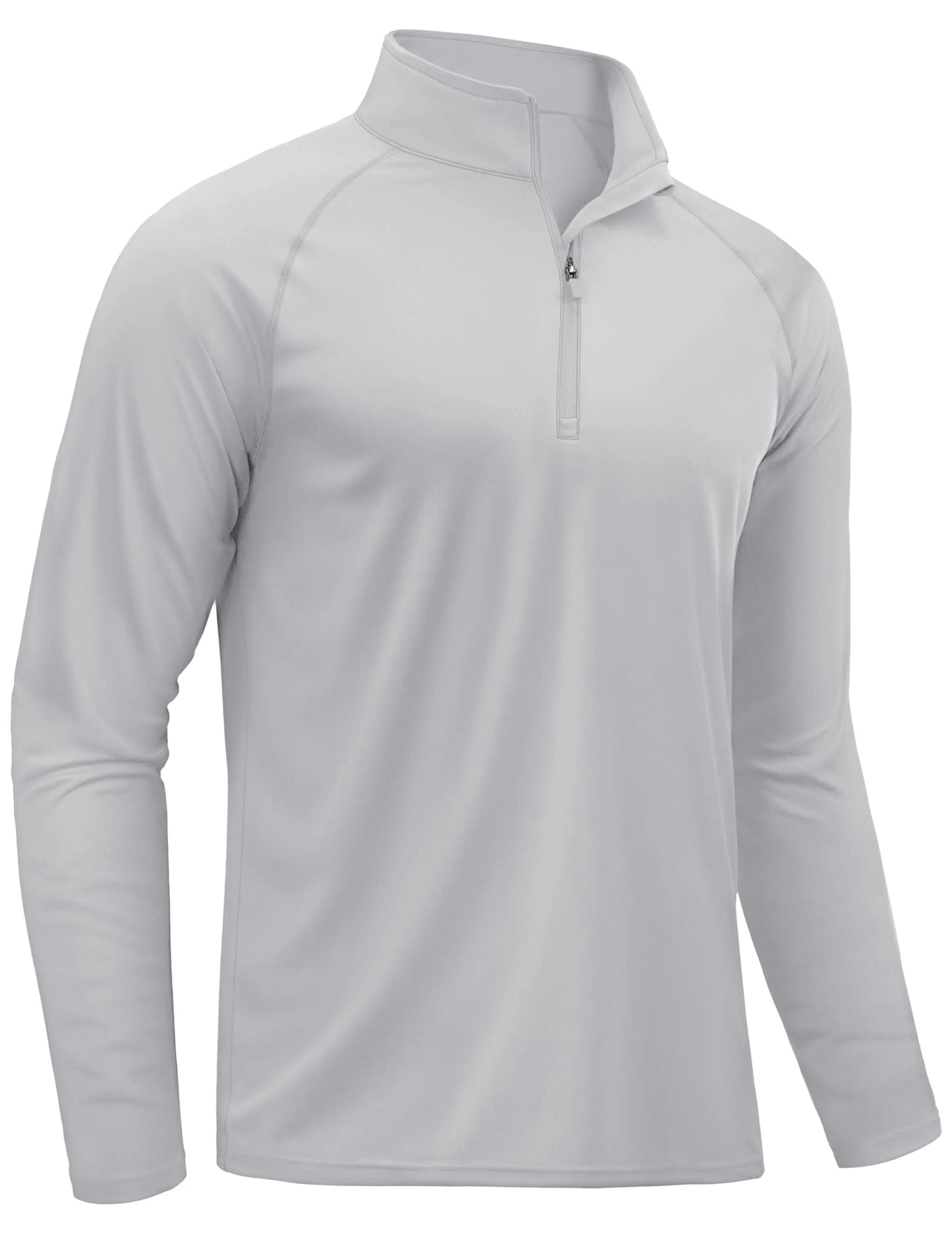 TACVASEN UPF50+ T-shirt con protezione UV Camicia da pesca leggera a maniche lunghe ad asciugatura rapida da uomo Escursionismo all'aperto Allenamento Protezioni