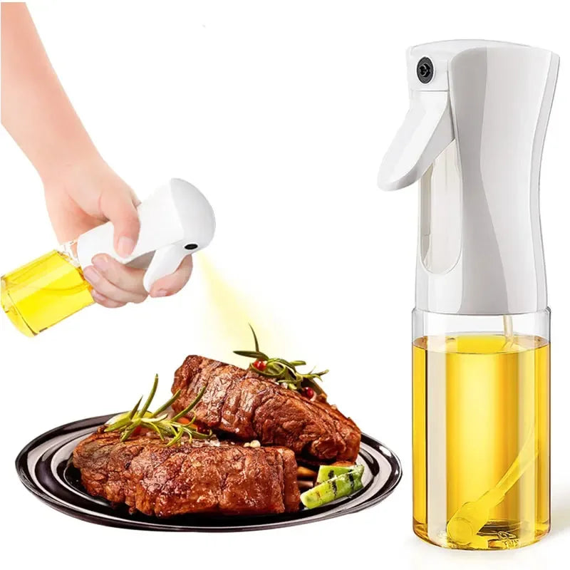 Bottiglia Spray Olio Da Cucina Riutilizzabile Ecologica In PET 200 Ml 300 Ml 500 Ml Spruzzatore Olio Di Oliva