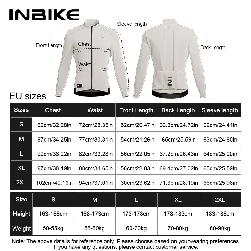 Maglia Uomo Maniche Lunghe in Pile Termico Inbike 2025 per MTB Autunno Inverno Abbigliamento Ciclismo