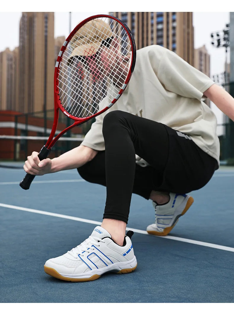 Scarpe Professionali Da Badminton Unisex Leggere Antiscivolo Per Campi Indoor Pickleball Tennis Da Tavolo E Pallavolo