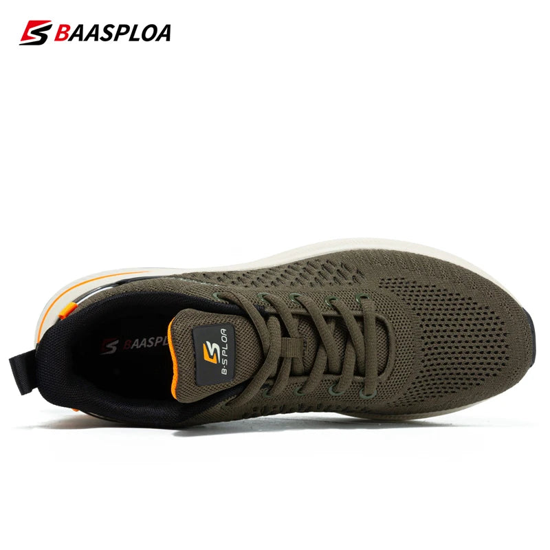 Baasploa Scarpe Da Corsa Da Uomo Traspiranti Leggere Con Aumento Di Altezza Design Sportivo Per Allenamenti All Aperto