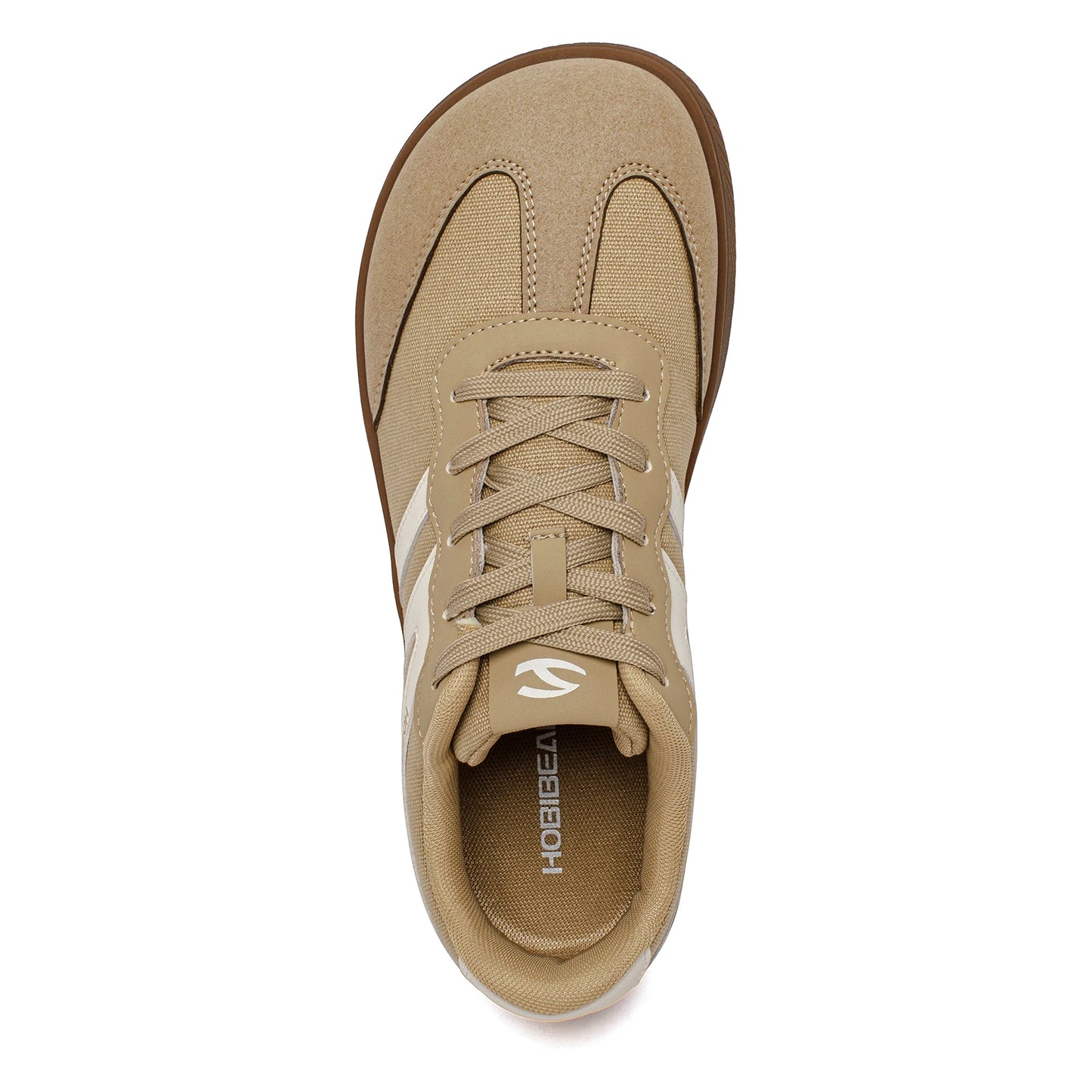 Hobibear Sneakers A Punta Larga Unisex Scarpe Da Passeggio Casual Antiscivolo In Tessuto Con Lacci