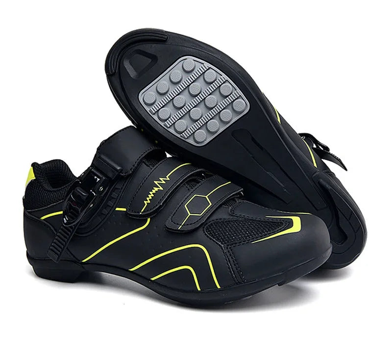 Scarpe Da Ciclismo MTB Da Uomo Traspiranti Antiscivolo Con Tacchetti Sportivi Professionali