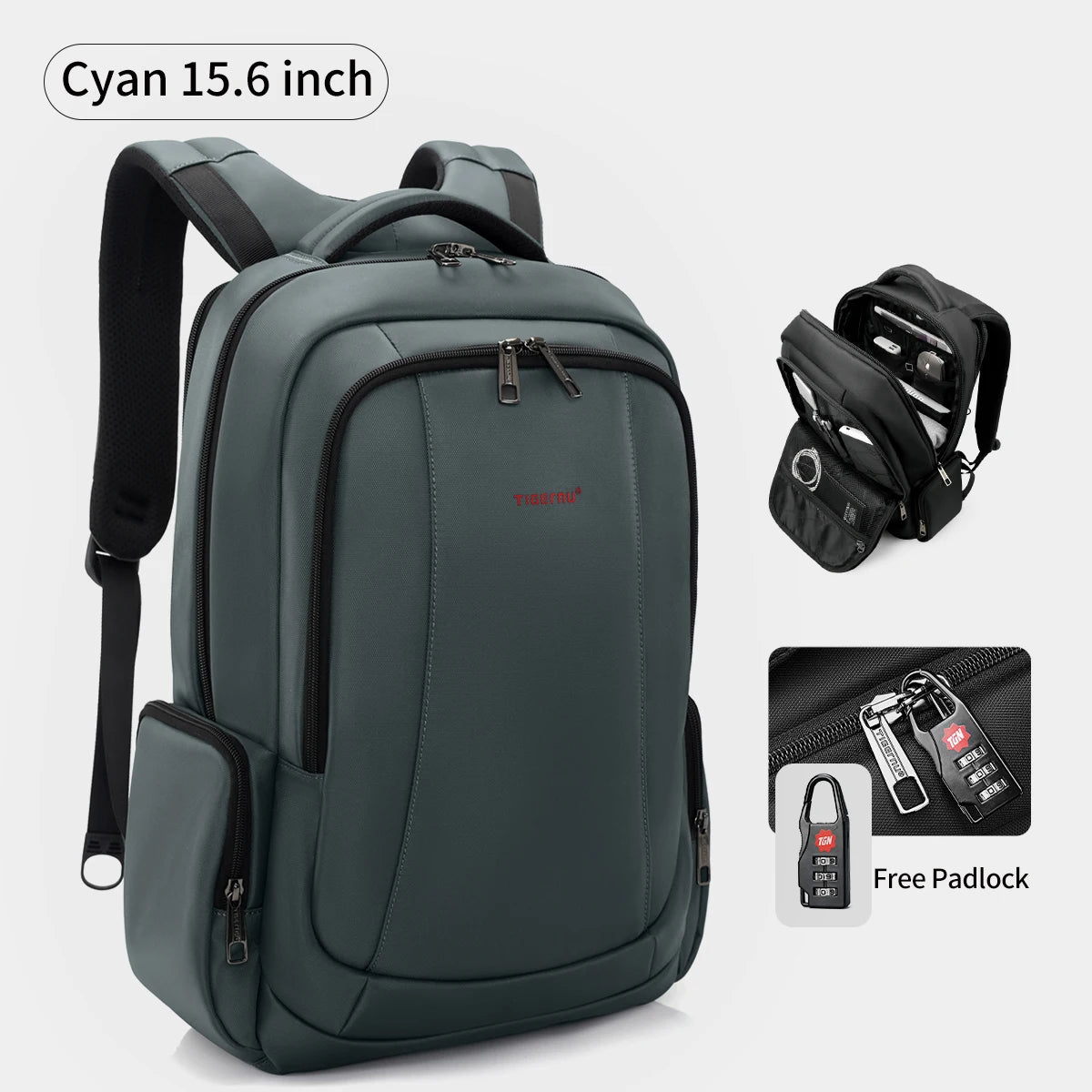 Tigernu Zaino Da Uomo In Nylon 14 15.6 17.3 Pollici Per Laptop Zaino Da Scuola E Viaggio