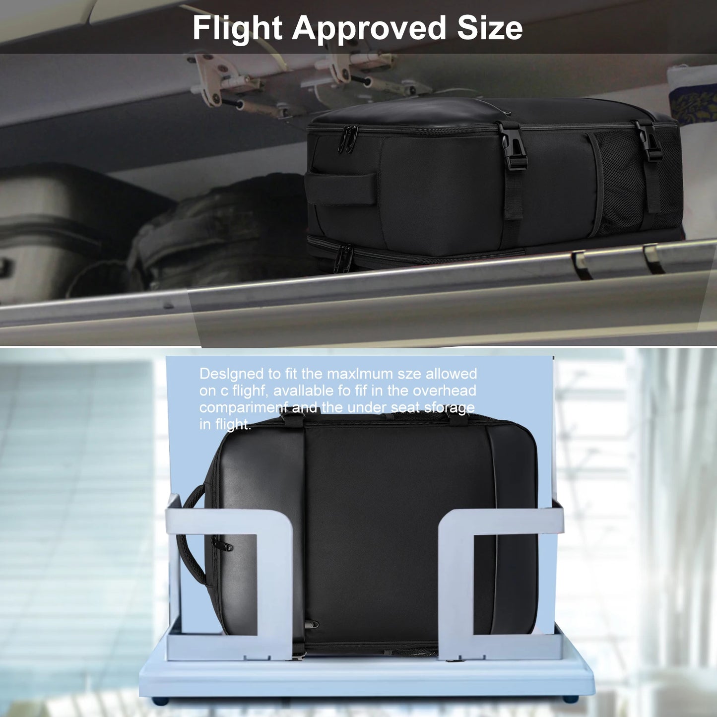 Zaino Da Viaggio Per Cabina Unisex Compatibile Con Ryanair 40x20x25 E EasyJet 45x36x20 Zaino Per Laptop