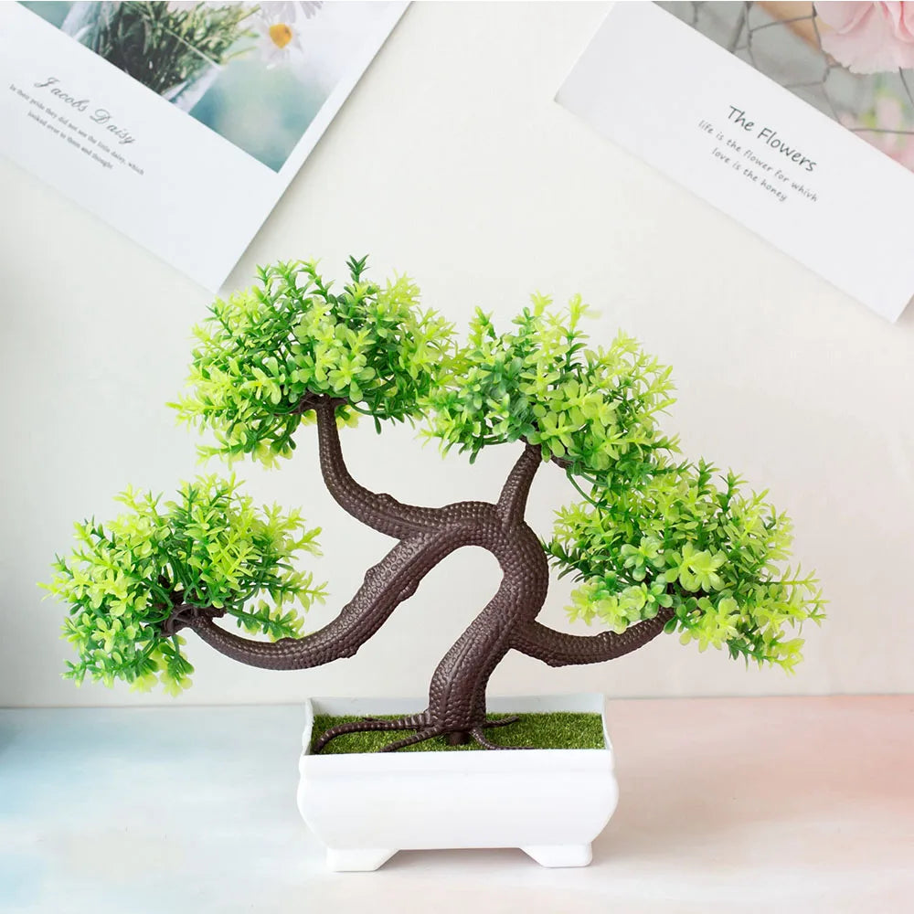 Piante Artificiali Bonsai In Vaso Piccolo Decorazione Da Giardino Zen Per Interni Tavolo Albero Finto Ornamentale