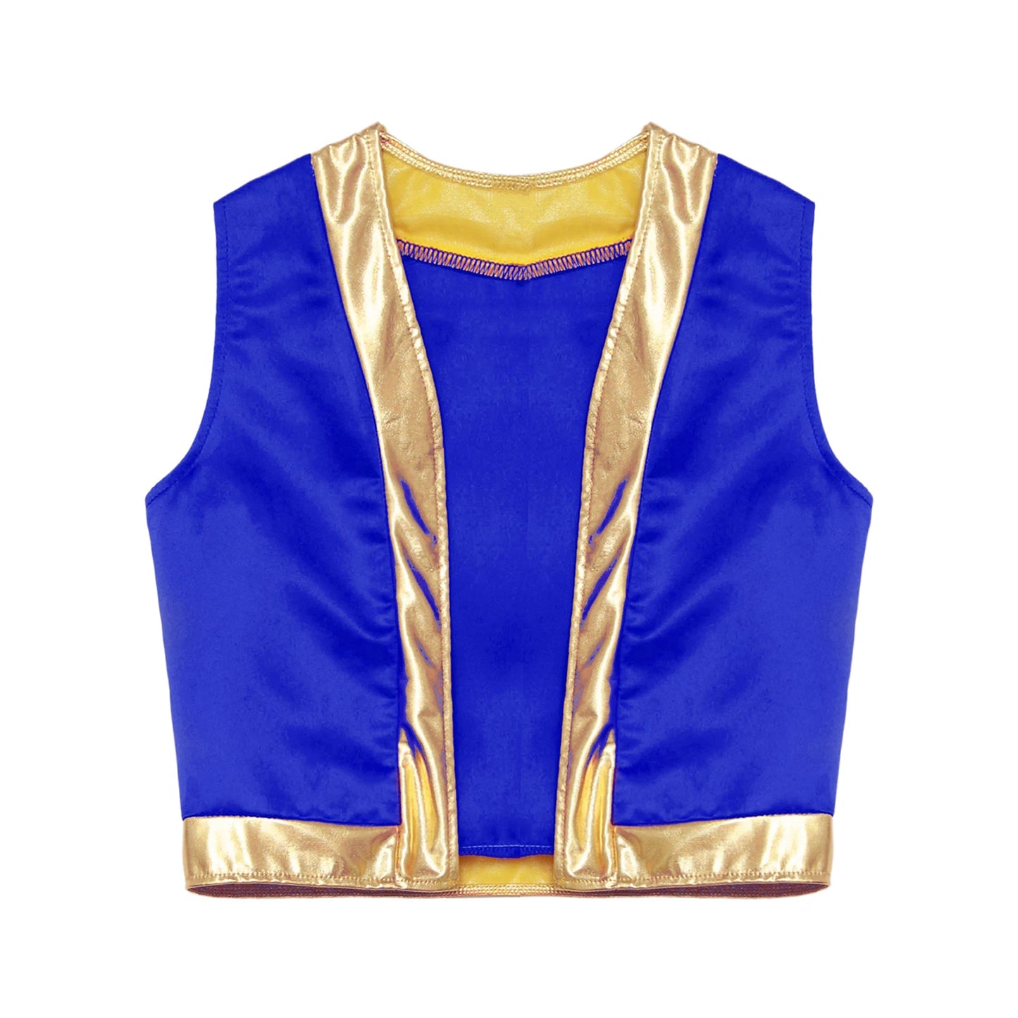Costume Da Principe Arabo Per Ragazzi Cosplay Con Gilet E Pantaloni Harem Completo Per Halloween Carnevale Teatrali