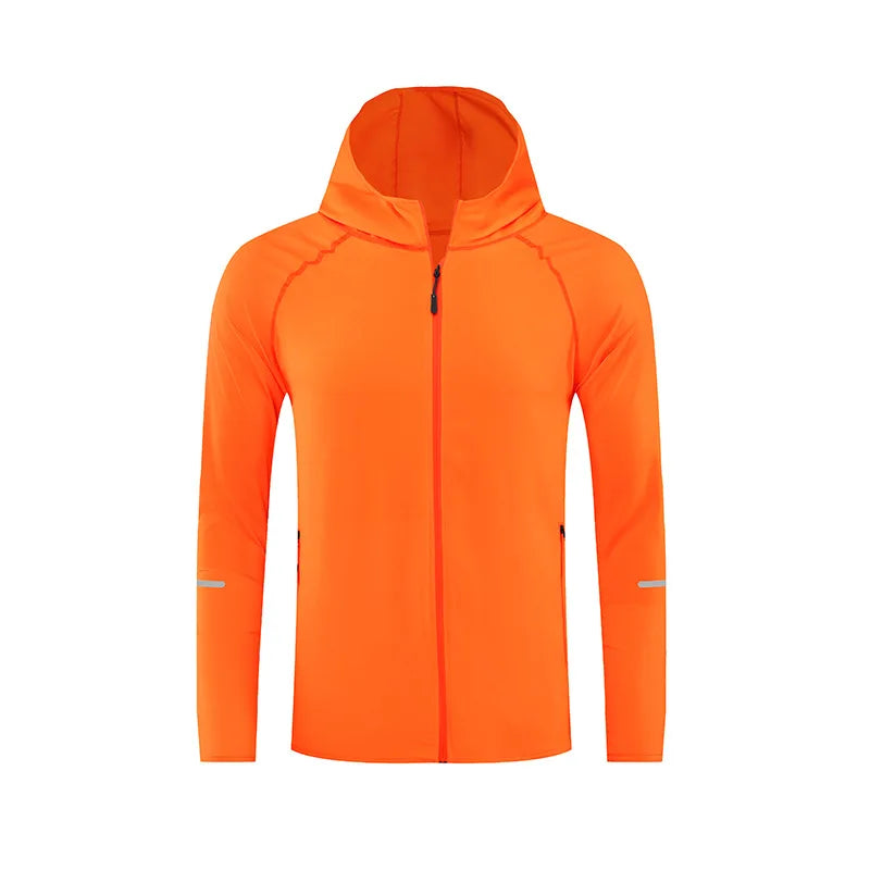 Giacca Da Corsa Sportiva Sottile Da Uomo Giacca A Vento Da Palestra Quick Dry Training Abbigliamento Fitness