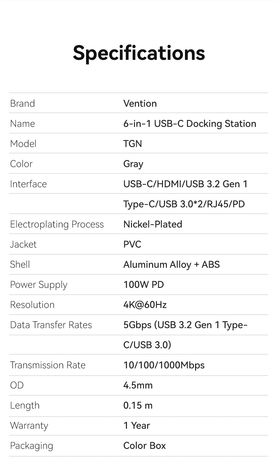 Hub USB C 4K60Hz HDMI RJ45 PD 100W Adattatore Per MacBook iPad Pro Air M2 M1 Samsung USB 3 0