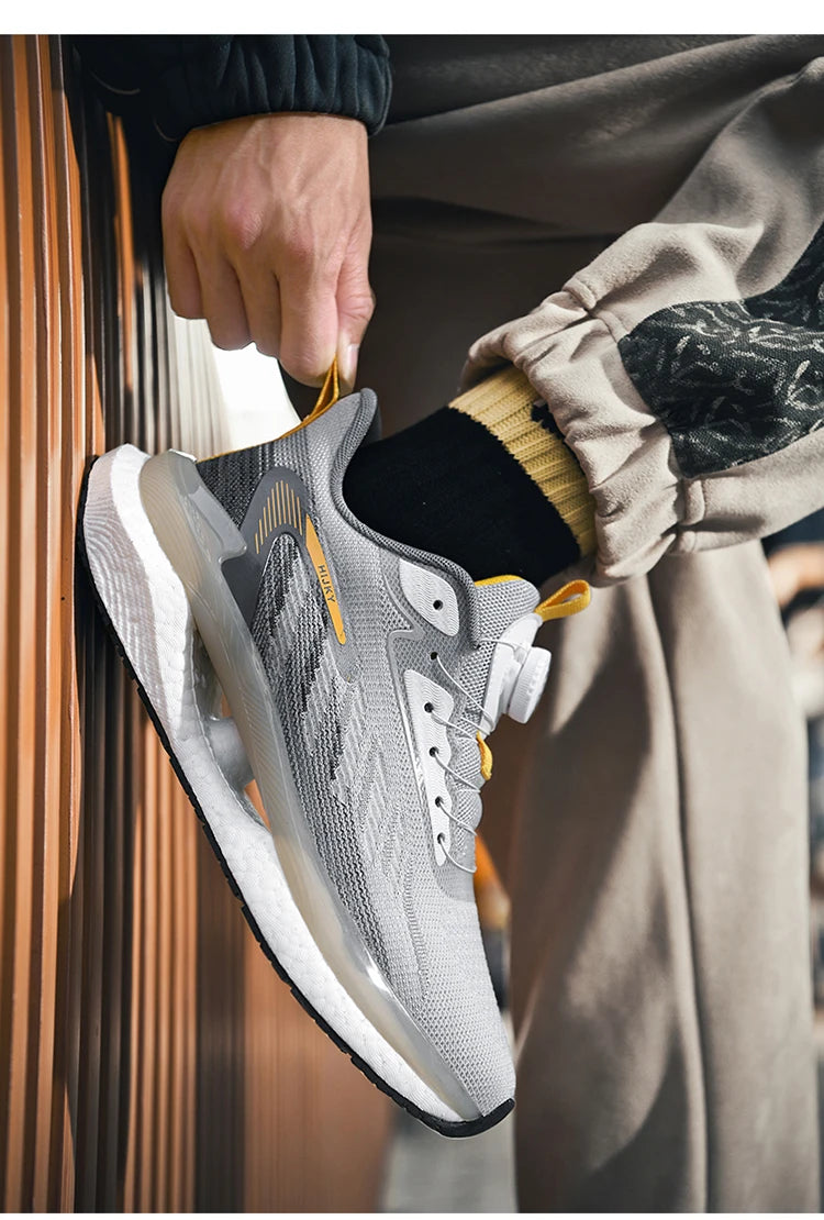 Scarpe Da Uomo Sneakers Casual Traspiranti Lusso Trainer Race Scarpe Da Corsa Per Uomo