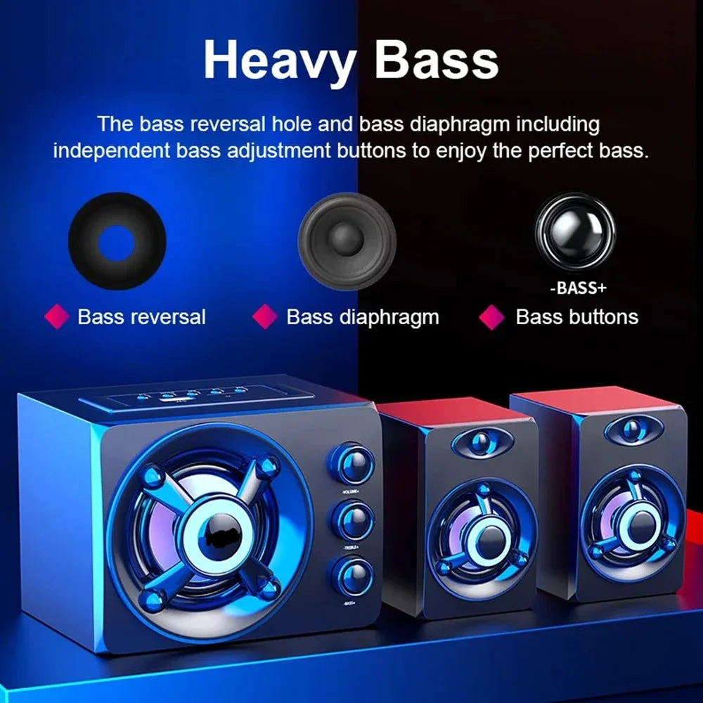 Barra Sonora Bluetooth HiFi 3D Con LED Colorati Per TV E Home Theater Immersiva Per Appassionati Cinema