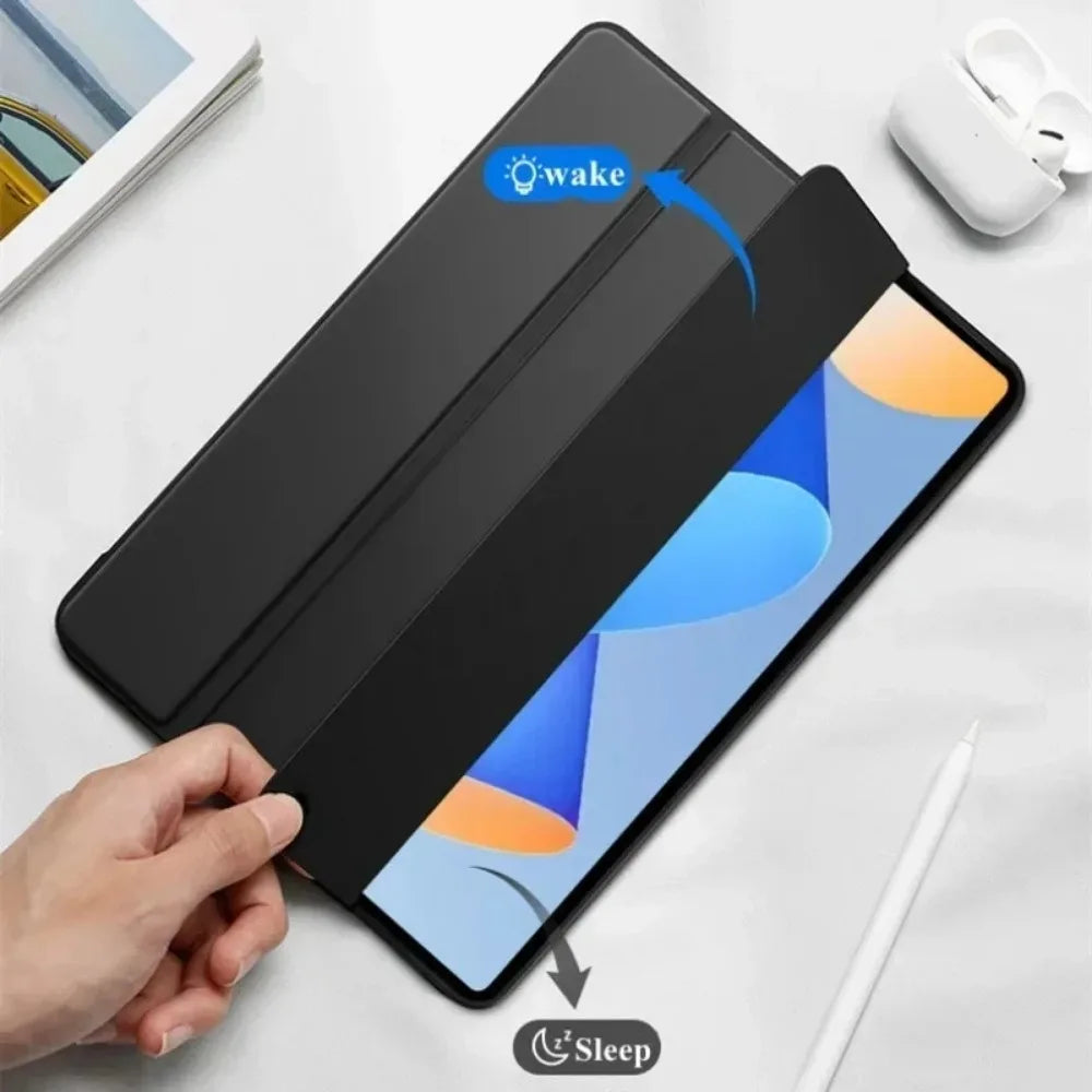 Custodia per Redmi Pad 2 11 Pollici Auto Sveglia Sonno in Silicone con Supporto Ricarica Coque Xiaomi Redmi Pad 2 2025