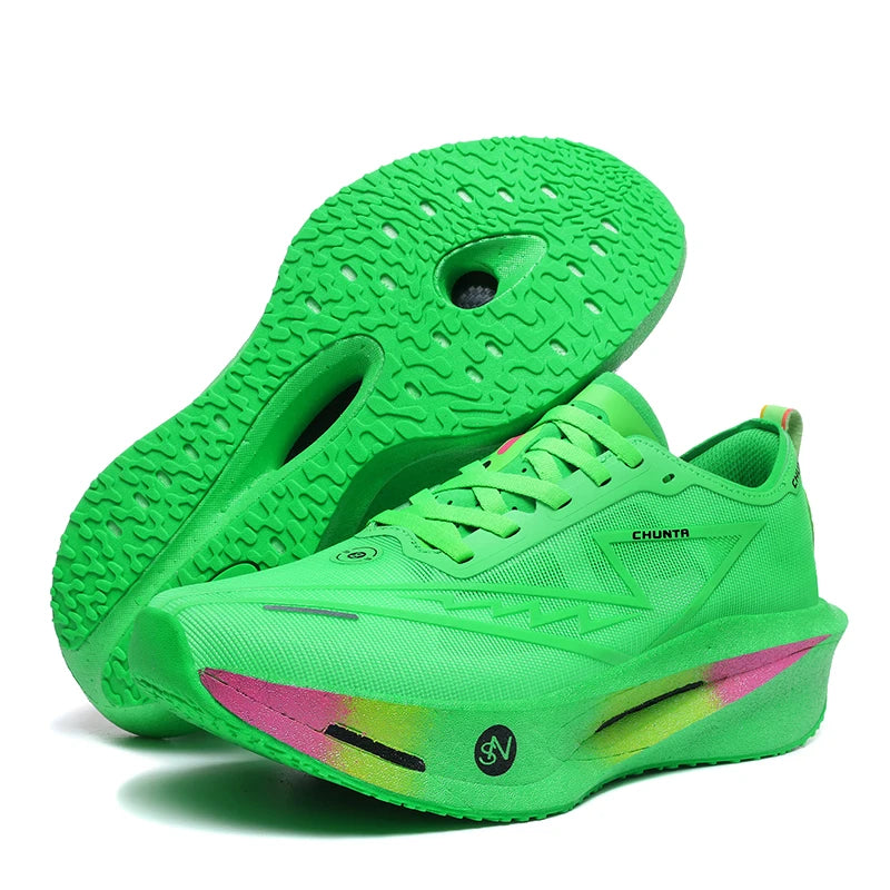 Scarpe Da Corsa 2026 Con Piastra In Carbonio Per Maratona Traspiranti Leggere Uomo Donna Sneakers Chunta