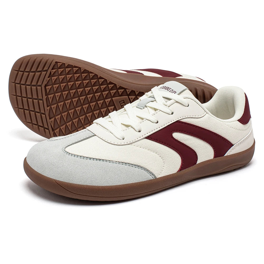 Hobibear Scarpe Da Ginnastica A Punta Larga Barefoot Unisex Zero Drop Minimalista Da Passeggio Con Lacci Antiscivolo
