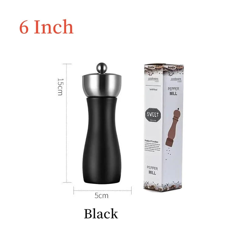 Set Di Macinapepe Manuale Per Sale E Pepe In Ceramica Regolabile Con Testa In Acciaio Inossidabile 304 Domestiche