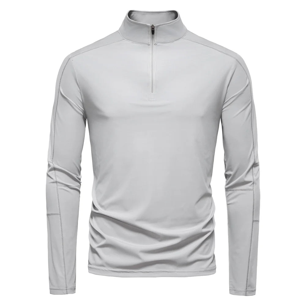 AIOPESON Camicia Da Sole Uomo Leggera Traspirante Protezione UV Asciugatura Rapida Per Attività All Aperto