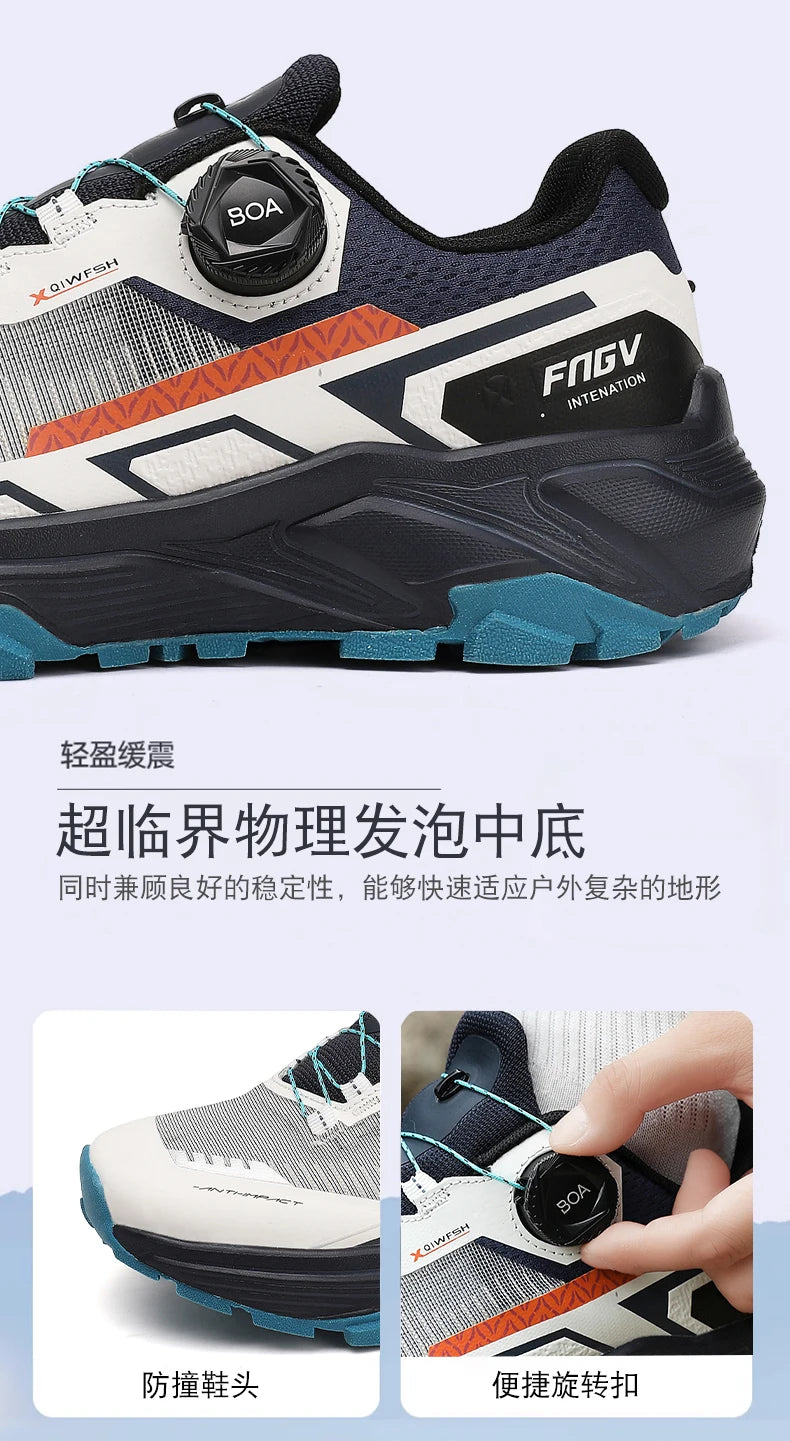 Scarpe Da Trekking Eleganti Uomo Sneakers Resistenti Per Escursioni Con Fodera Calda In Peluche Inverno