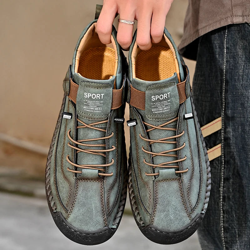 Scarpe Casual Da Uomo Fatte A Mano Basse Alla Moda Comode Per Tutte Le Stagioni Taglie Grandi Calzature Maschili