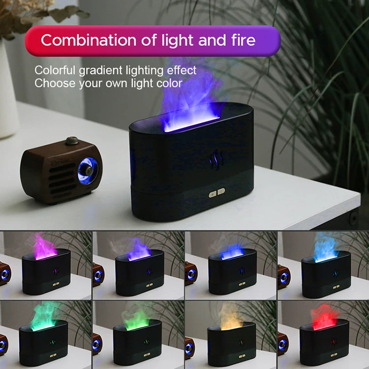 Kinscoter Diffusore Aroma Umidificatore Ultrasuoni Led Freddo Mist Maker Olio Essenziale 180ml Per Ambienti 11 20 m2