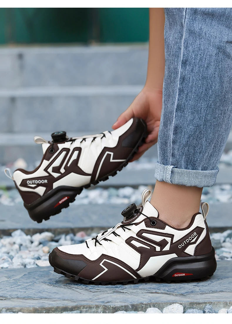 Scarpe Da Trekking Impermeabili Unisex Uomo Donna Per Arrampicata Outdoor Tattiche Da Passeggio