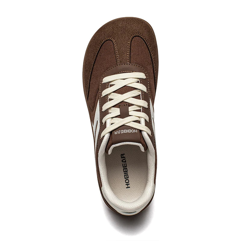 Hobibear Scarpe Da Ginnastica A Punta Larga Barefoot Unisex Zero Drop Minimalista Da Passeggio Con Lacci Antiscivolo