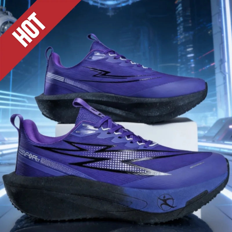 Scarpe Da Corsa Con Piastra In Carbonio Ammortizzate Per Maratona Traspiranti E Leggere Antiscivolo Per Uomo E Donna