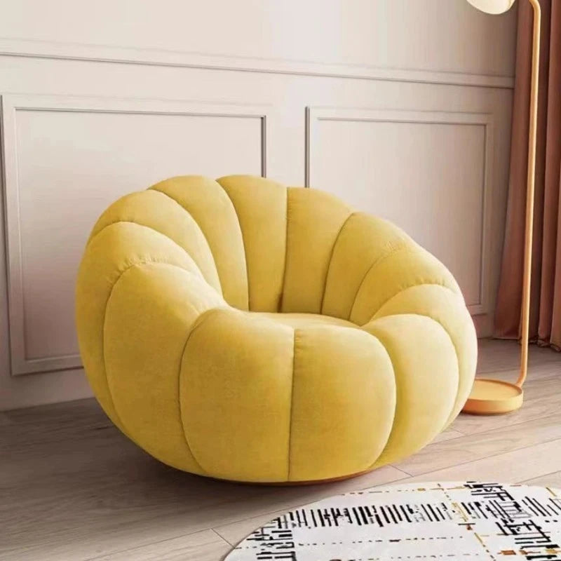 Divano Pigro A Forma Di Zucca Per Soggiorno E Letto Lusso Morbido Design Moderno Nordico Decorazioni Per Casa