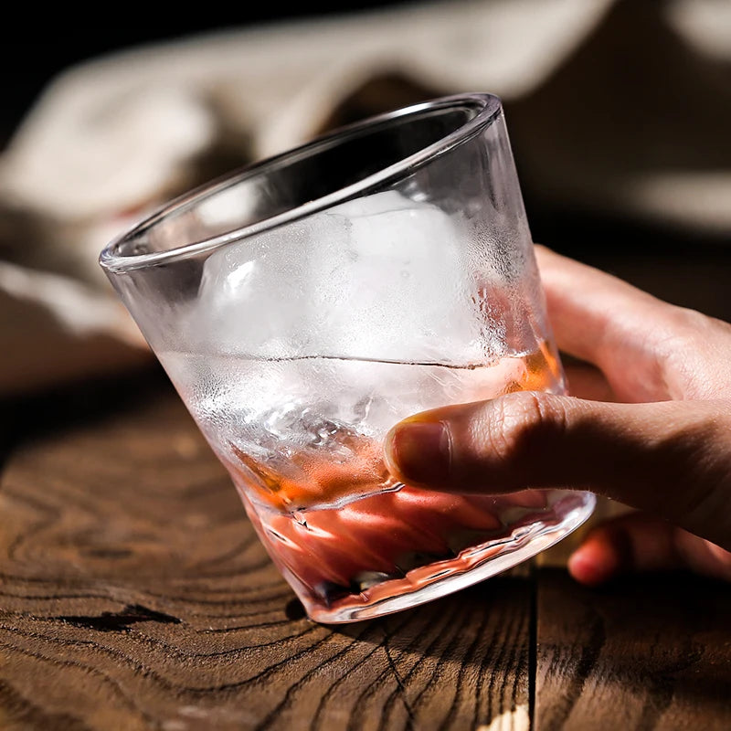 Bicchieri Da Whisky Ecologici E Durevoli Cocktailgeek Forma Rotonda In Vetro Trasparente Per Appassionati Di Whisky