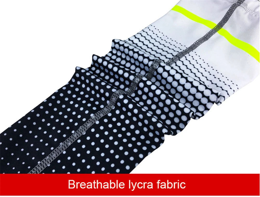 Maniche Braccia Ciclismo Unisex Rinfrescanti Protezione UV Solare Elastiche Per Corsa