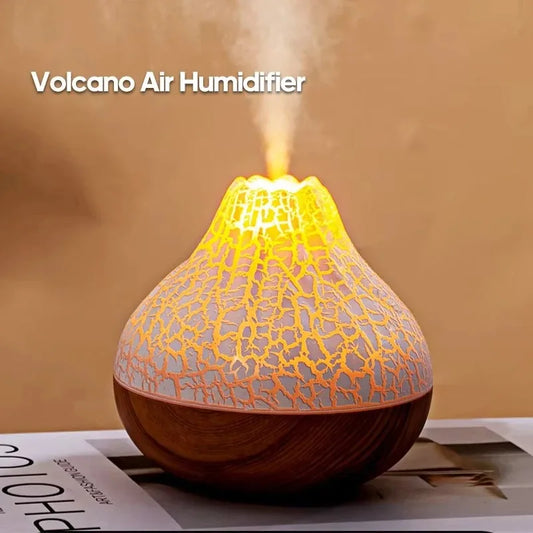 Umidificatore Aria 300ml Diffusore Per Aromaterapia Nebbia Da Tavolo USB Con 7 Luci Notturne Colorate