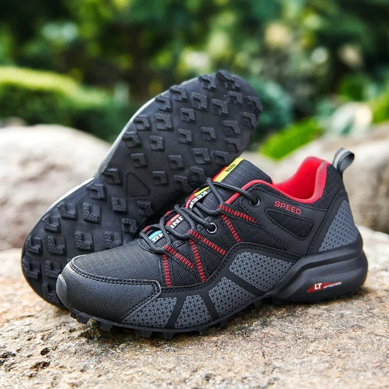 Scarpe Da Trekking Per Uomo Con Lacci Scarpe Da Montagna Per Escursionismo E Ciclismo Leggere E Resistenti