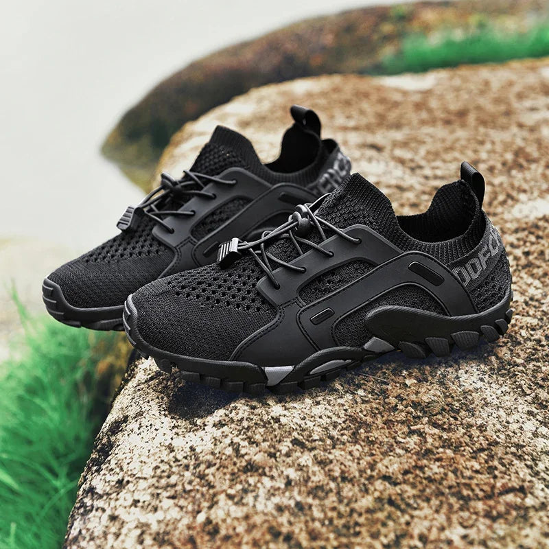 Scarpe Da Nuoto Traspiranti Estive Aqua Scarpe Da Ginnastica In Rete Da Uomo 36 47 Taglie Forti