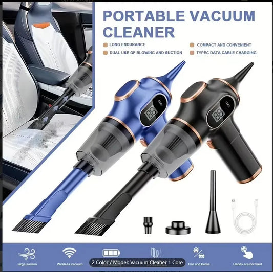 Aspirapolvere Portatile Potente Senza Fili Senza Sacco Con Batteria A Lunga Durata Per Auto E Casa In ABS