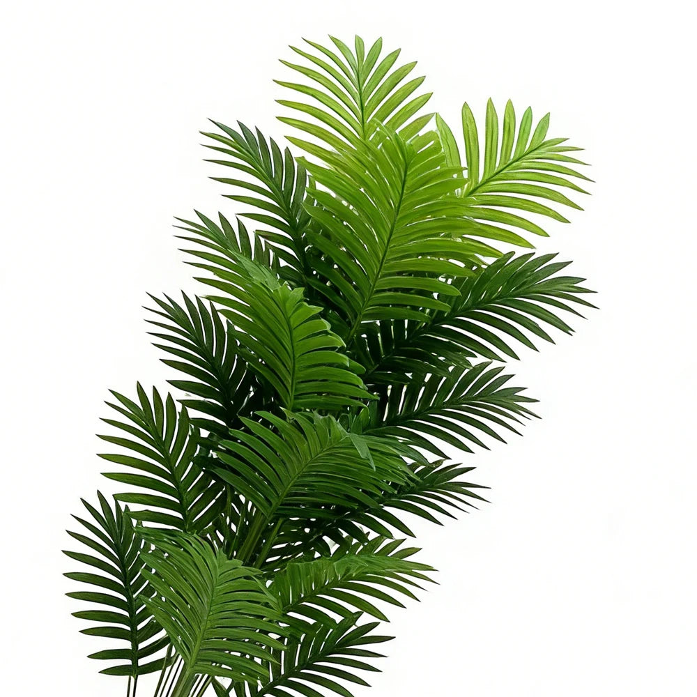 Palma Artificiale Alta 60 80 Cm Per Decorazioni Interne Finta Pianta Con Foglie Di Monstera E Maranta