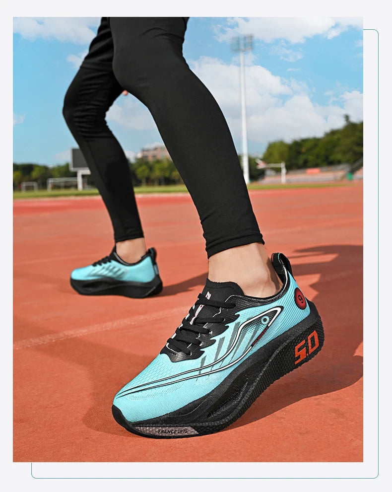 Scarpe Da Corsa Unisex Per Uomo E Donna Con Piastra In Carbonio Ammortizzanti Per Maratona Allenamento Atletica Leggera