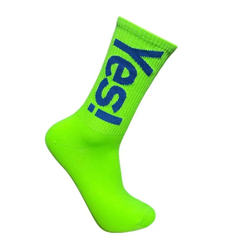 Sì Calzini Mezza Gamba Uomo Donna Traspiranti Outdoor Skateboard Sport Da Strada