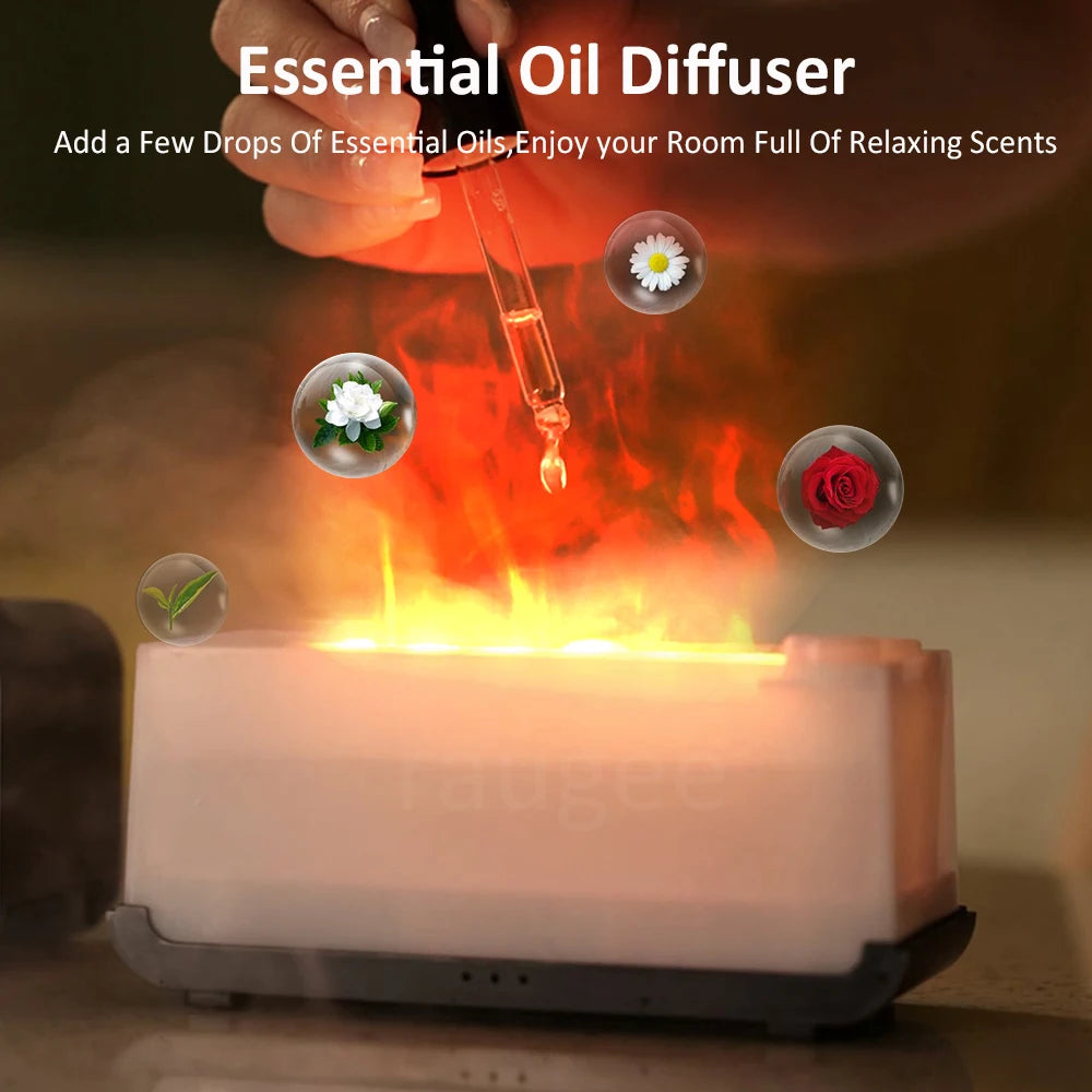 Umidificatore Aroma Diffusore Oli Essenziali Mini Domestico Aromaterapia Luce Notturna Per Camera