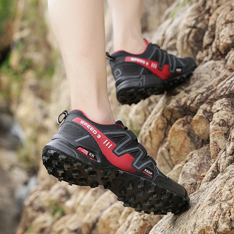 Scarponi Trekking Da Uomo Traspiranti Confortevoli Scarpe Passeggio Sneaker Sicurezza Lavoro All Aperto